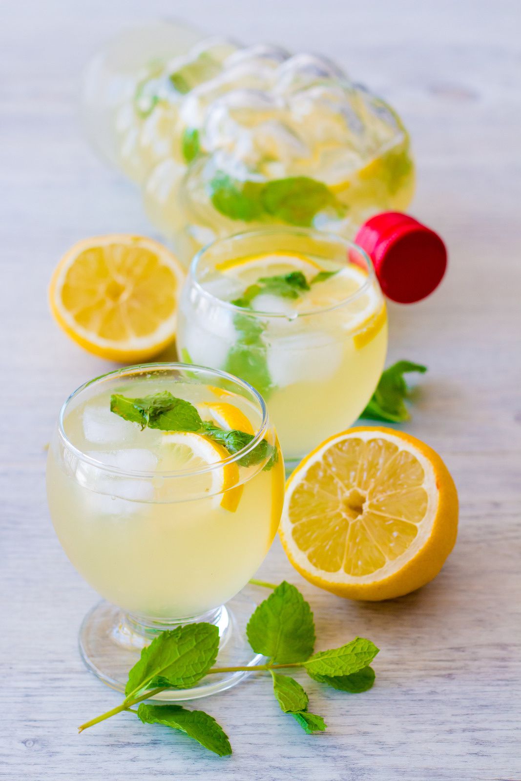 Citronnade maison ou limonade au citron