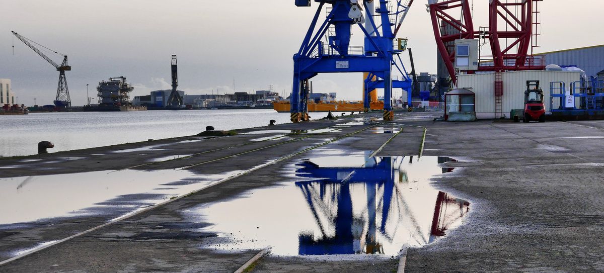 Saint Nazaire zone portuaire le blog alain Barré