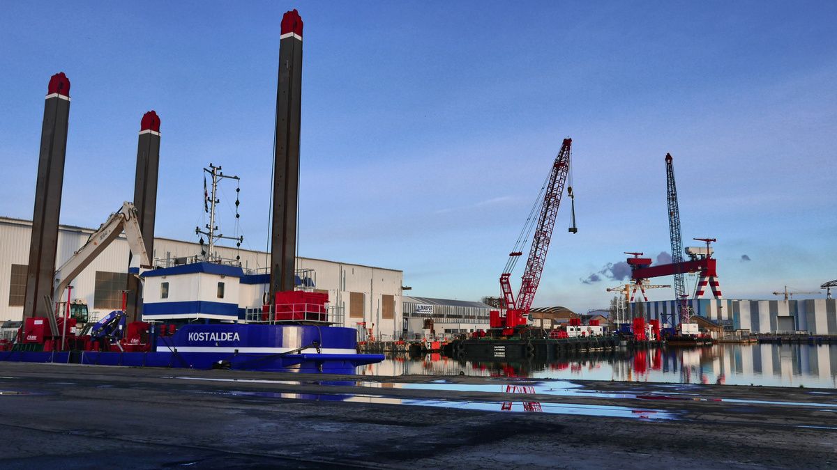 Saint Nazaire zone portuaire le blog alain Barré
