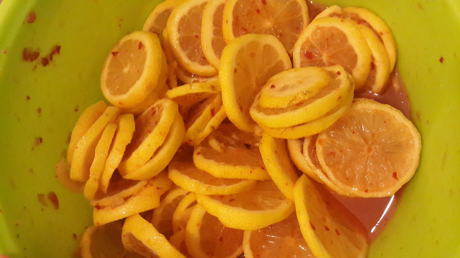 Citrons confits en lamelles Kémia