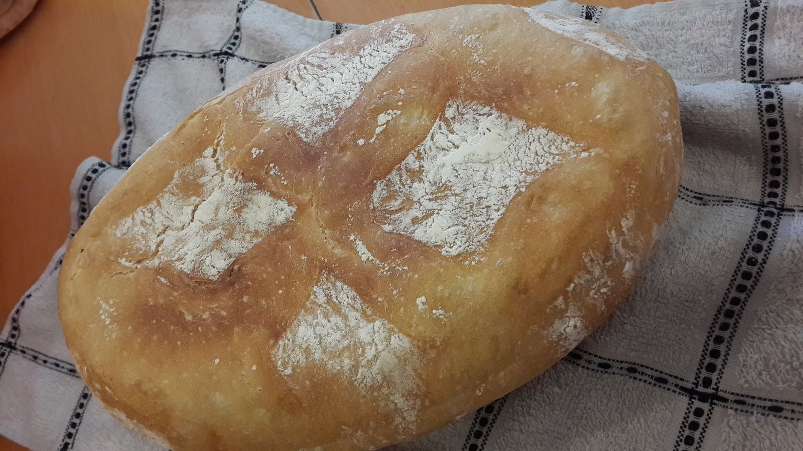 Ma cocotte était un peu petite, le dessus est applatit