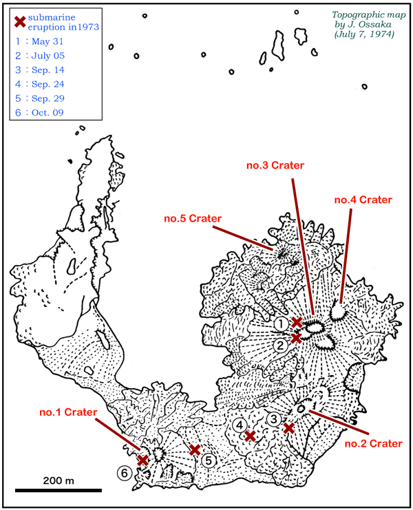Nishino -shima eruption 1973-74 - doc . Plate tectonic / Narod.ru