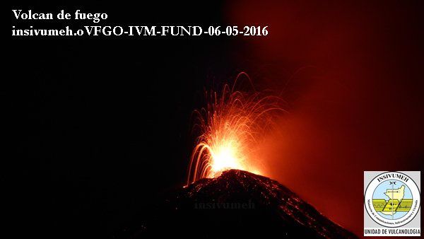  Fuego - 06/05/2016 - Photos INSIVUMEH