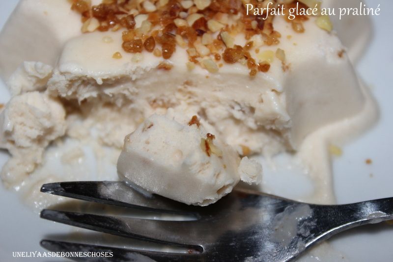 Parfait glacé au praliné... - UneLiyaasDeBonnesChoses