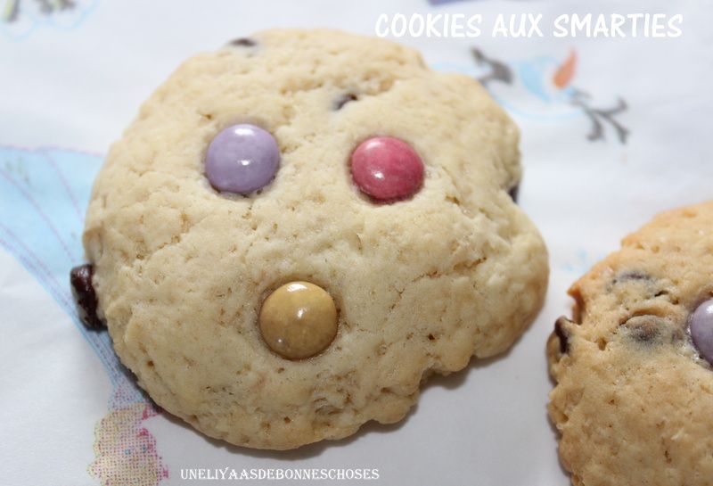 Cookies aux Smarties...