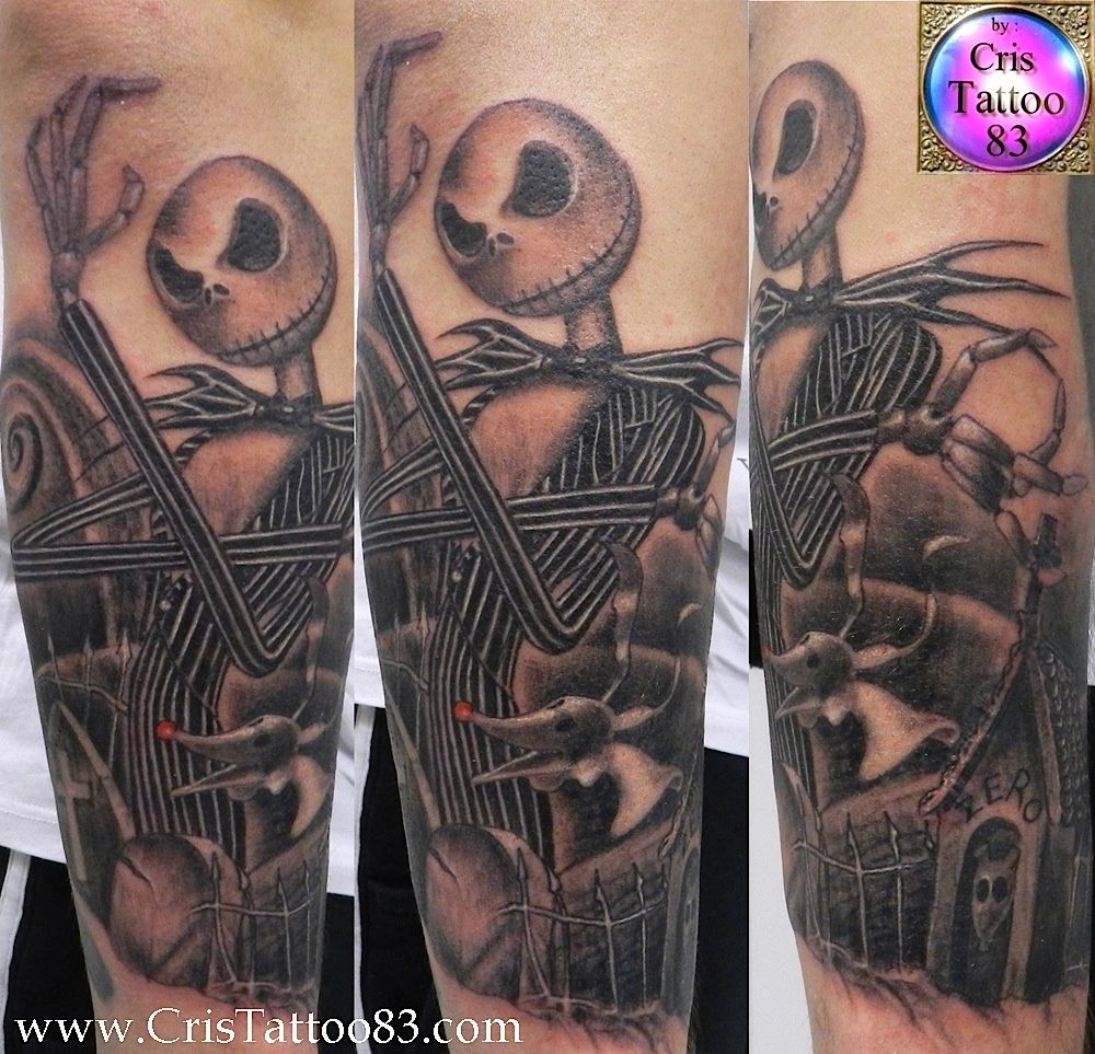 Tatouage L Etrange Noel De Mr Jack CrisTattoo83