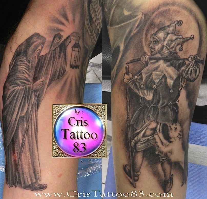 lien galerie de tatouages réalisés par Christophe Duquenne