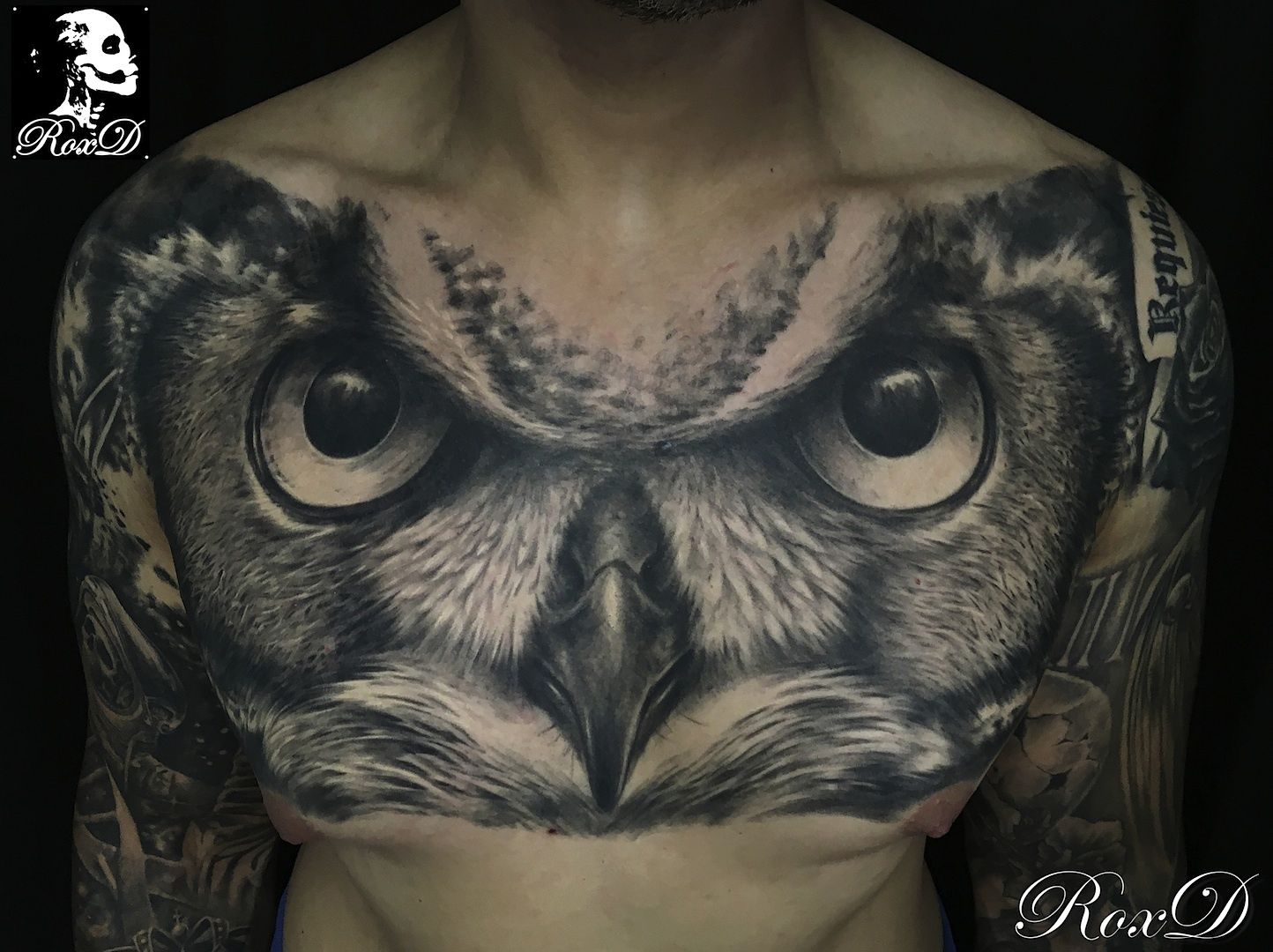 Hibou tattoo