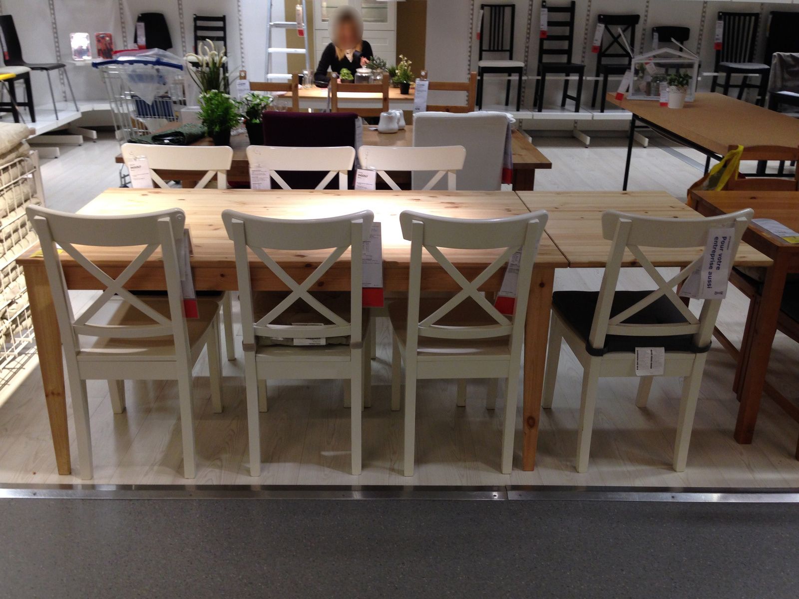 Ma sélection table à dîner en bois ou blanc ikea, maisons du monde ...