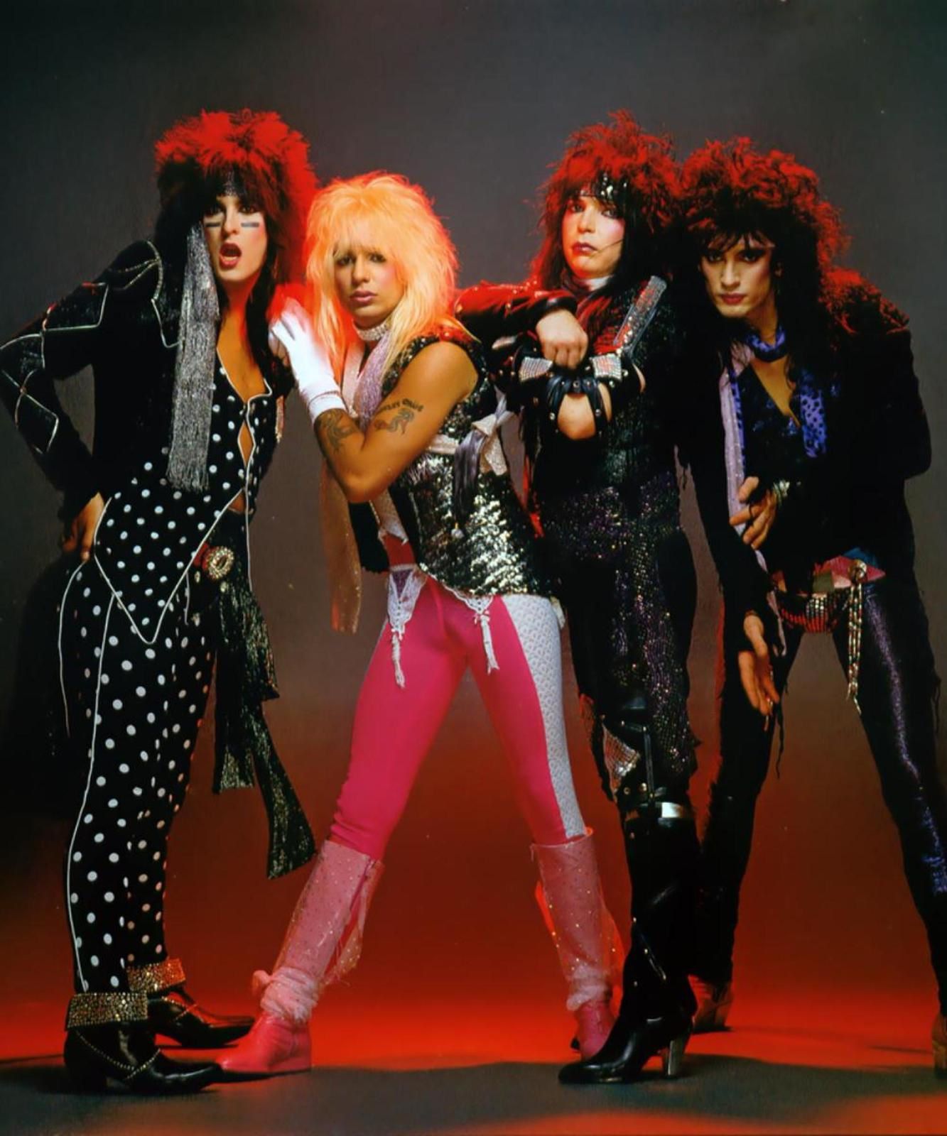 Nikki Sixx - 1985 - Mötley Crüe - Theatre of Pain