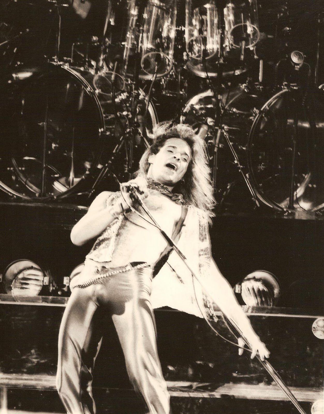 David Lee Roth, Van Halen by Mitch Hancock from March 31, 1979, in Logan, Utah