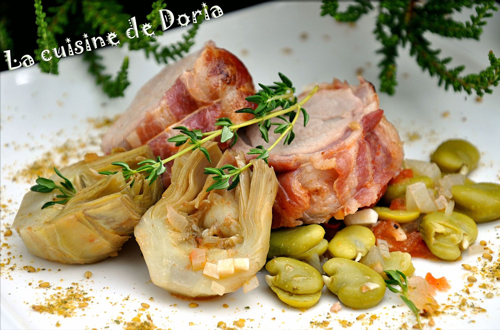 Filet mignon de porc à la provençale -