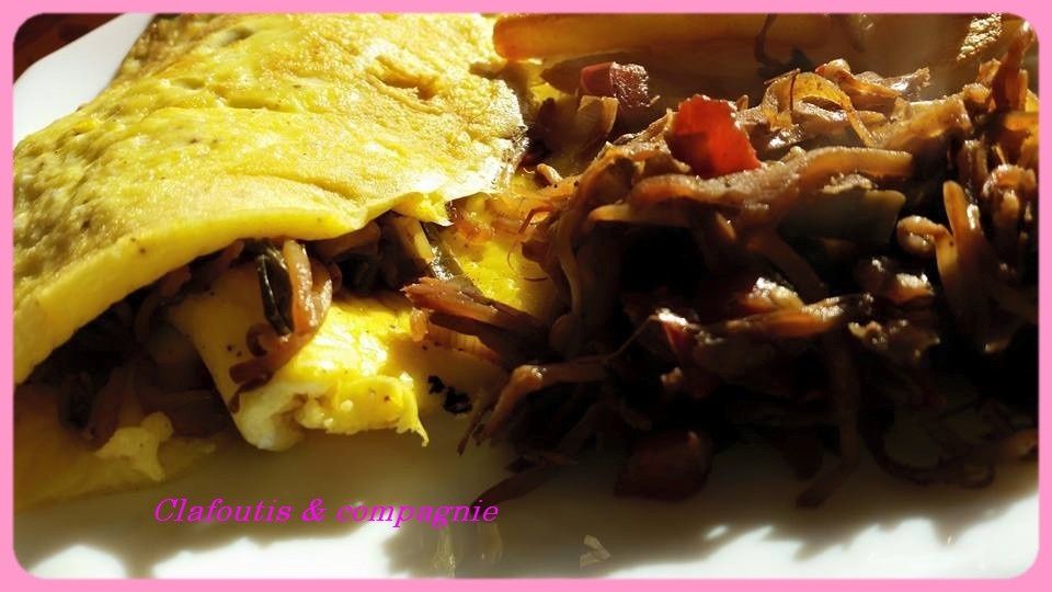 Omelette Façon asiatique