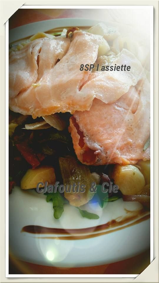 Saumon Fumé & ses Légumes Confits