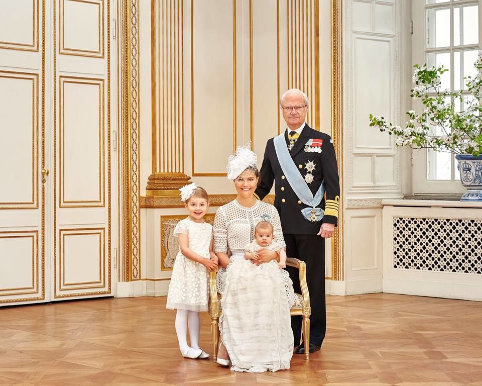 Baptême du Prince Oscar de Suède