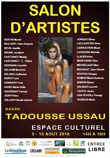 Salon d'artistes à Tadousse Ussau (64)