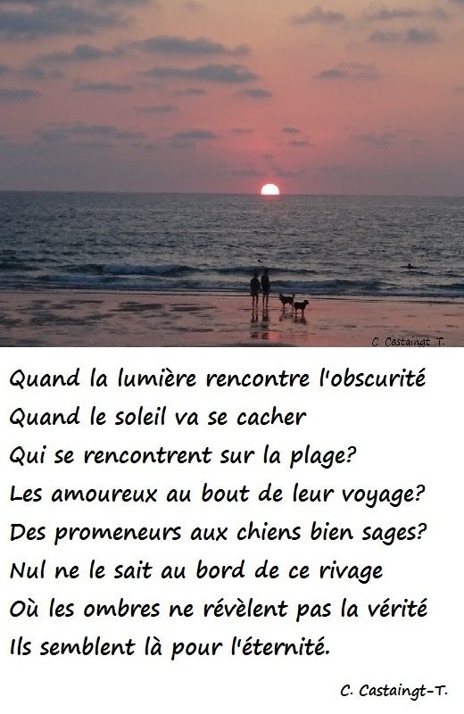 texte pour une rencontre inattendue