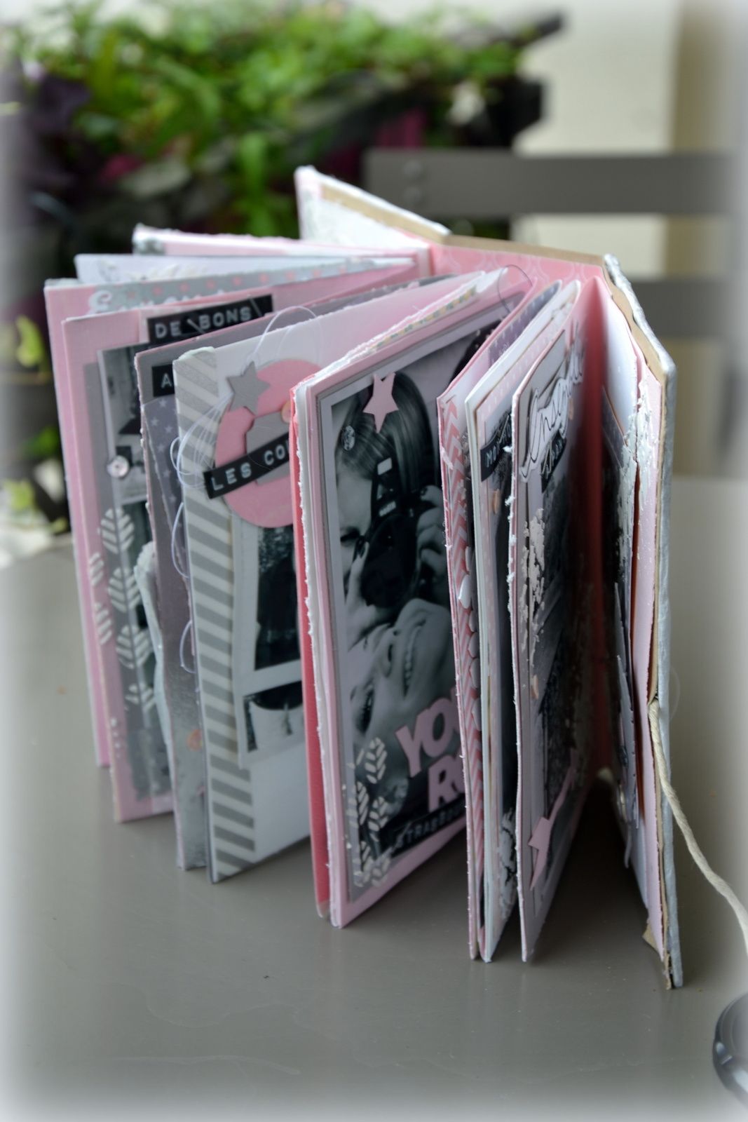 Album " SOUVENIRS " Mon scrap à moi