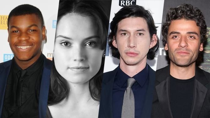 Les nouveaux visages de Star Wars