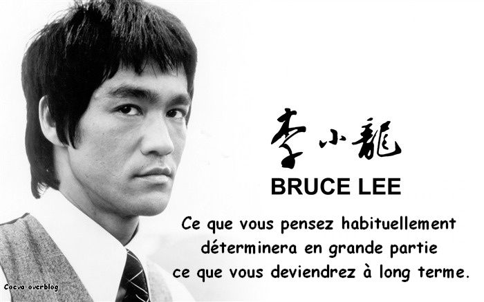 Citations de Bruce Lee Mon grimoire