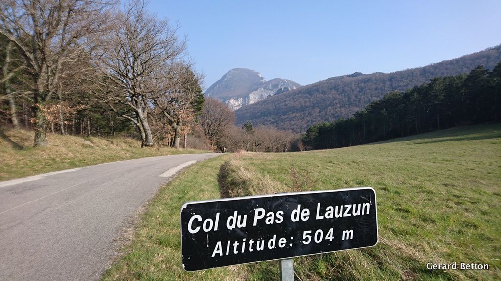 Col de Lunel, et Pas de Lauzun