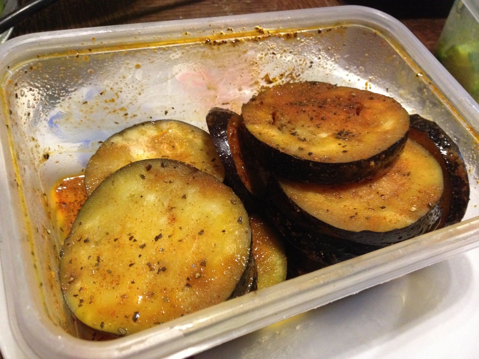 Aubergine au paprika grillée à la plancha - Popote de petit_bohnium