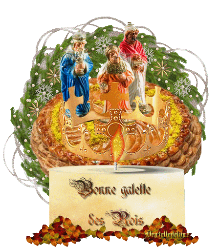Gif Galette Des Rois Epiphanie Les Gifs Animes De Dentelledelune