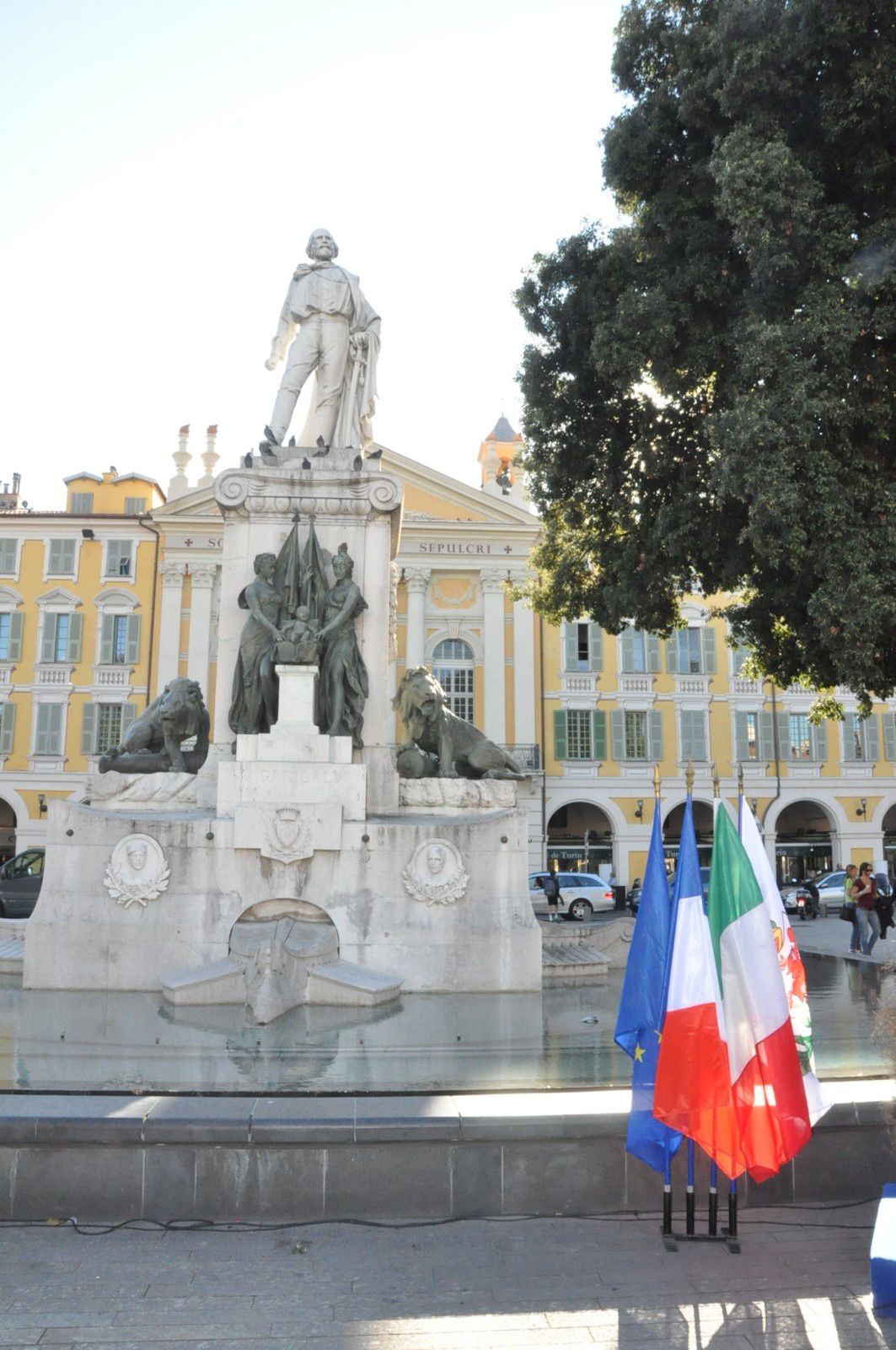 Nizza: Commemorazioni del Centenario della Grande Guerra -  Omaggio alla memoria di Bruno e Costante Garibaldi