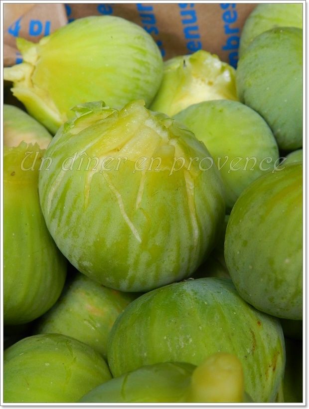 Confiture de figues blanches et noires de Solliès Un dîner en provence