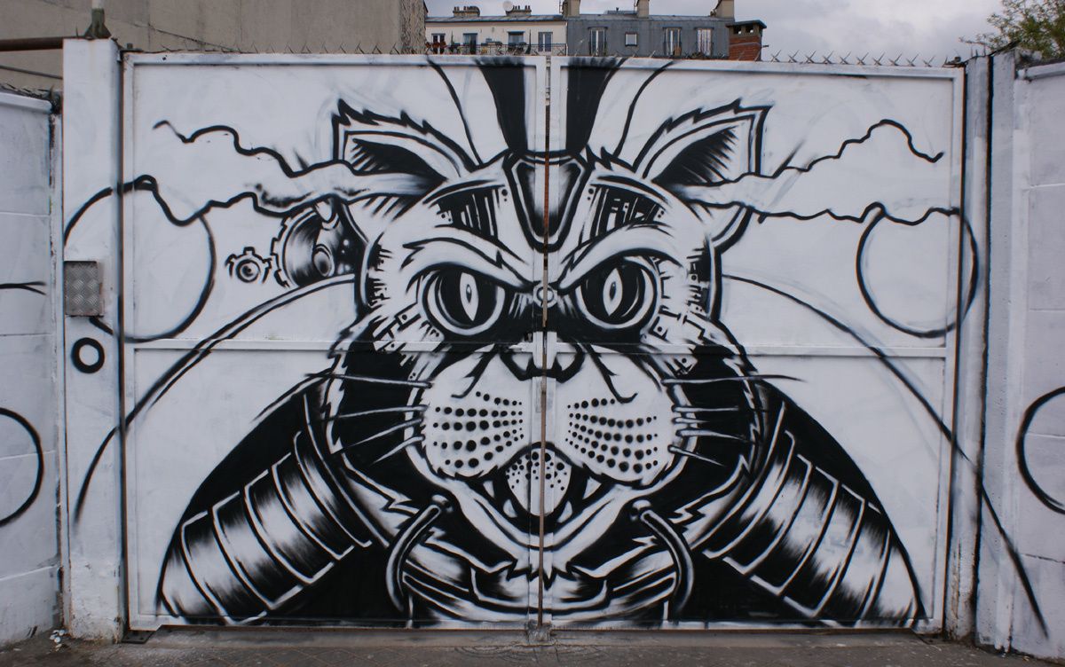 Street Art : Graffitis & Fresques Murales 75019 Paris