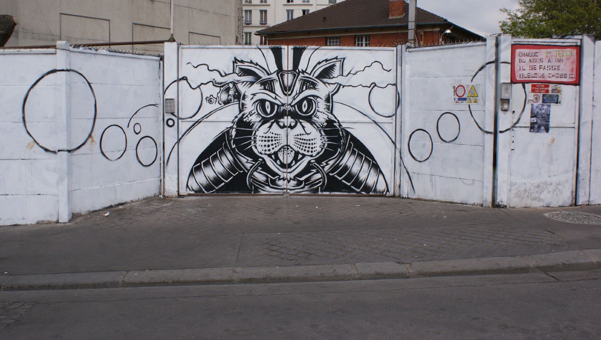 Street Art : Graffitis & Fresques Murales 75019 Paris