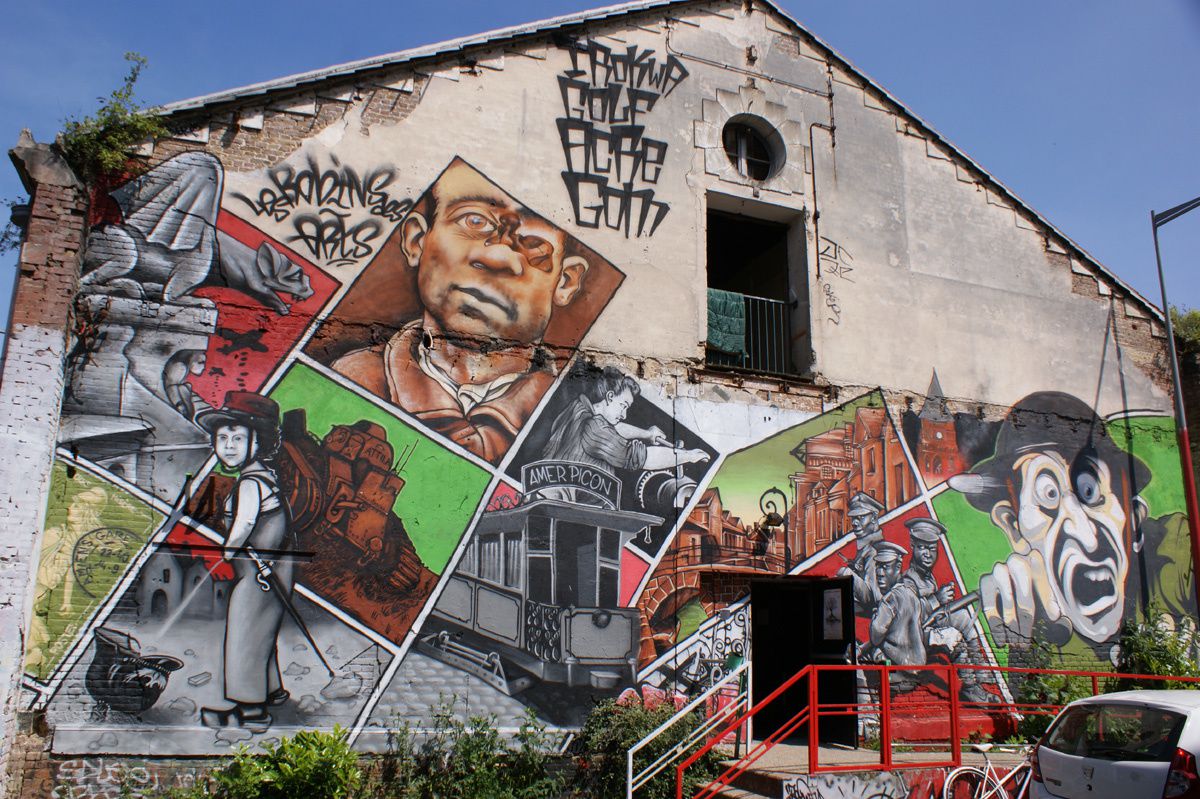 Street Art : Graffitis &amp; Fresques Murales 80021 Amiens