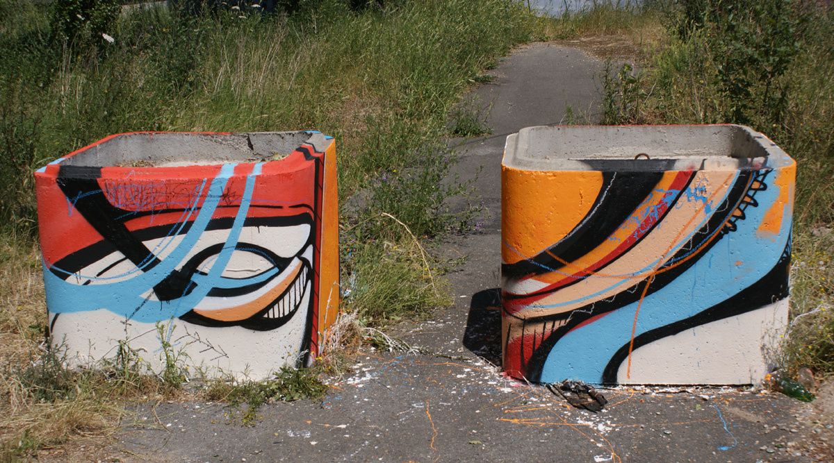 Street Art : graffitis &amp; Fresques Murales 93010 Bondy