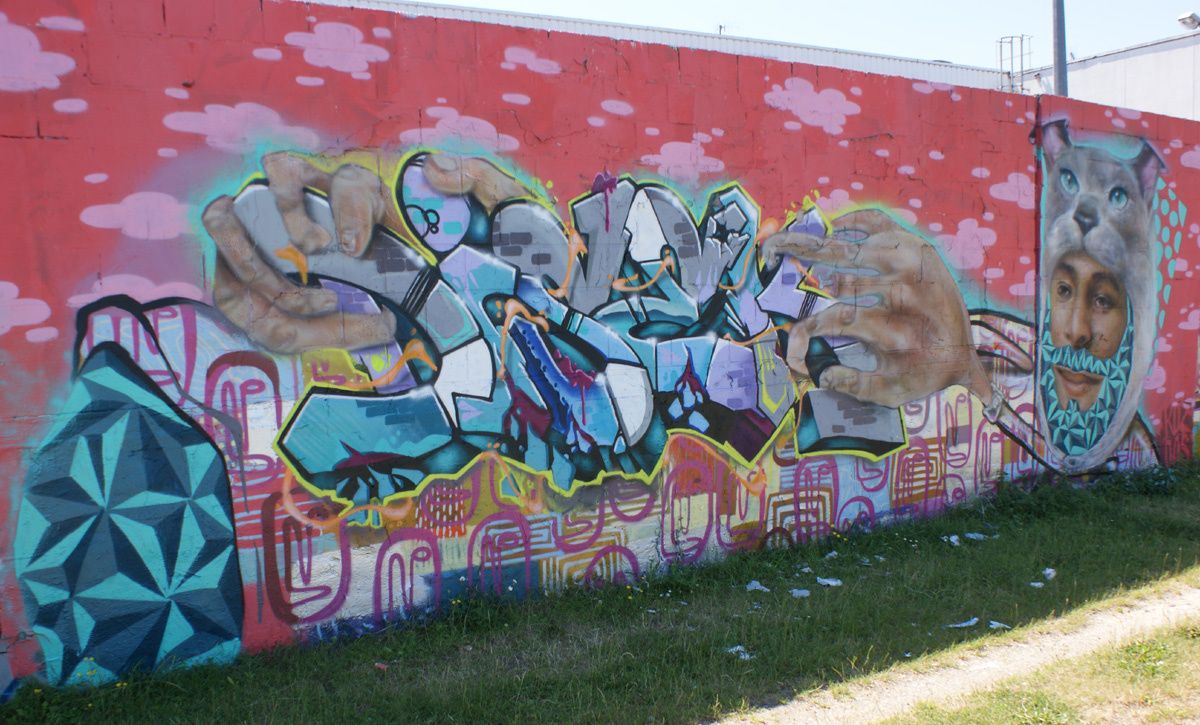 Street Art : Graffitis & Fresques Murales 93000 Bobigny