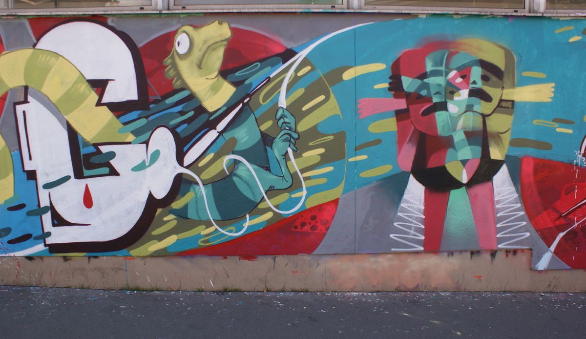 Street Art : Graffitis & Fresques Murales 75010 Paris
