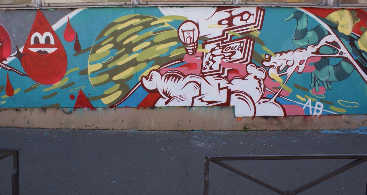 Street Art : Graffitis & Fresques Murales 75010 Paris
