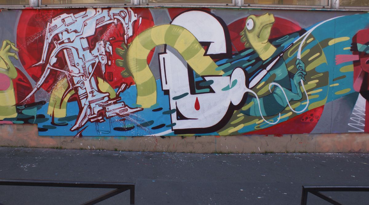 Street Art : Graffitis & Fresques Murales 75010 Paris