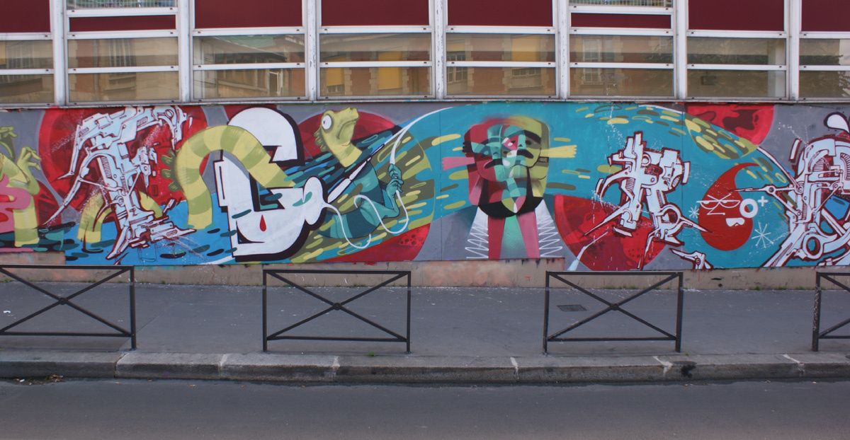 Street Art : Graffitis & Fresques Murales 75010 Paris