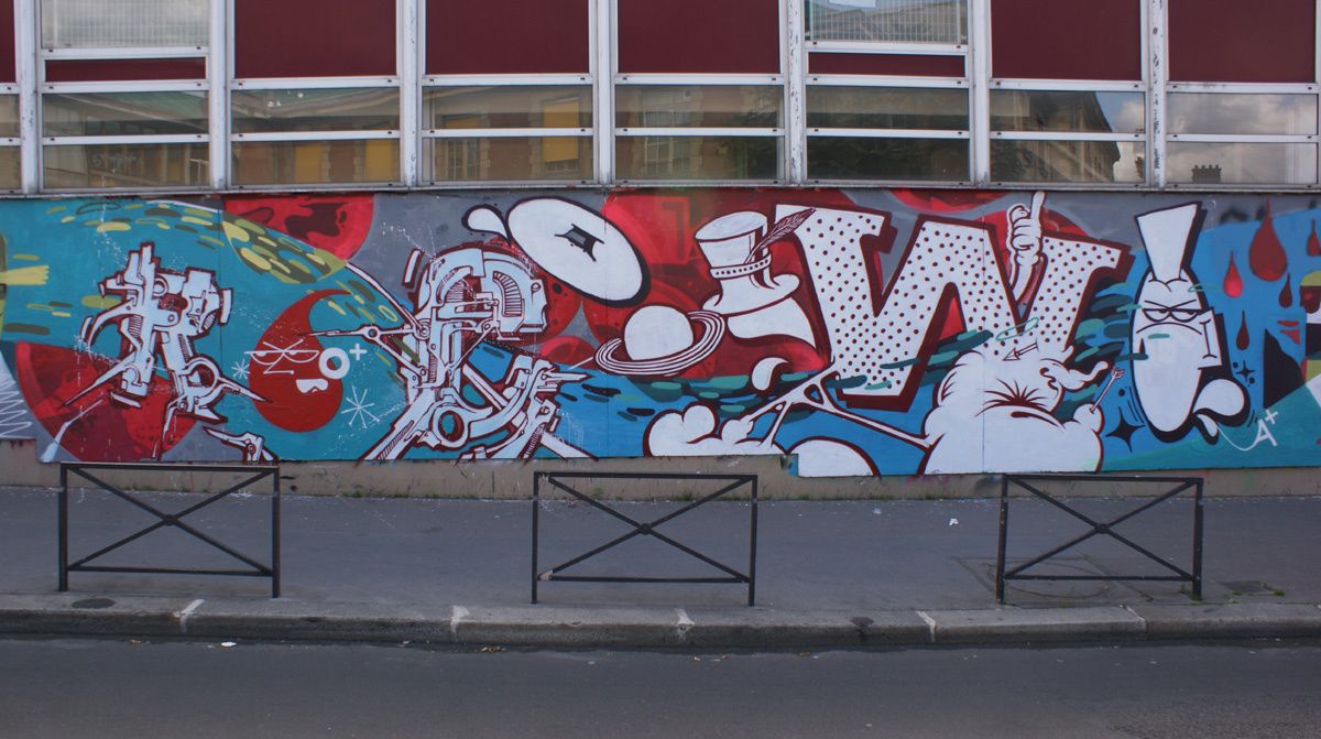 Street Art : Graffitis & Fresques Murales 75010 Paris