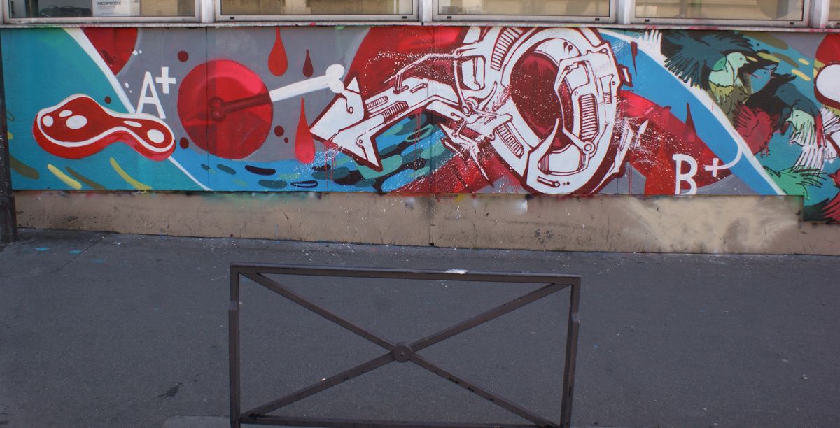 Street Art : Graffitis & Fresques Murales 75010 Paris