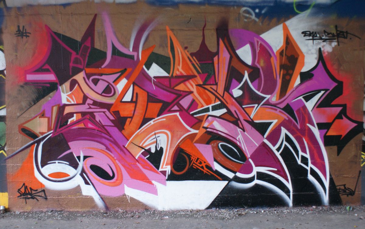 Street Art : Graffitis & Fresques Murales 77171 Esbly
