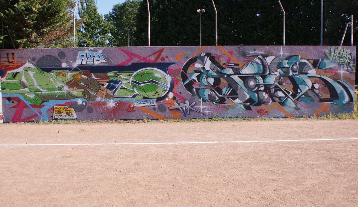 Street Art : Graffitis &amp; Fresques Murales 77083 Champs sur Marne
