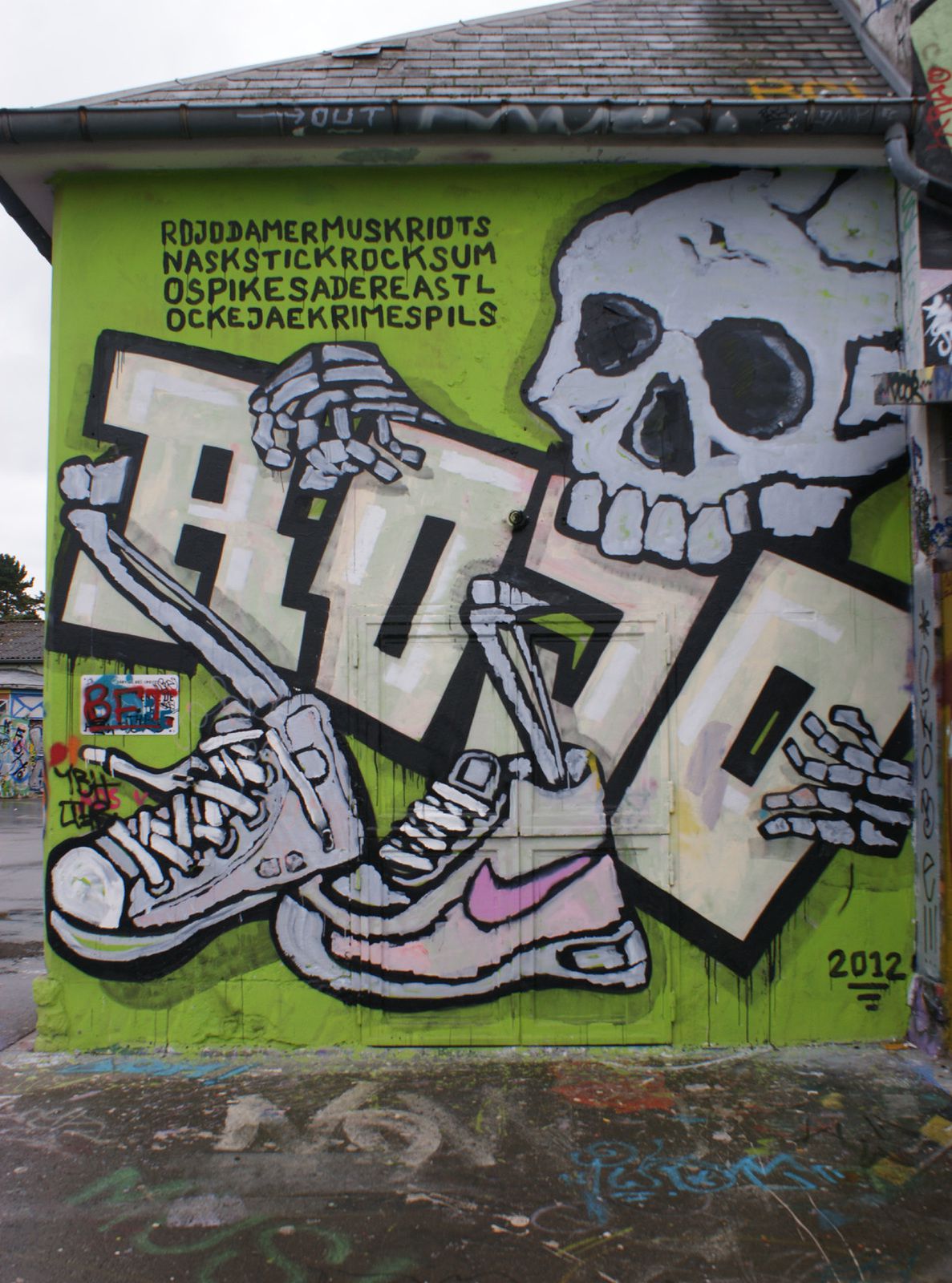 Street Art : Graffitis &amp; Fresques Murales Luxembourg