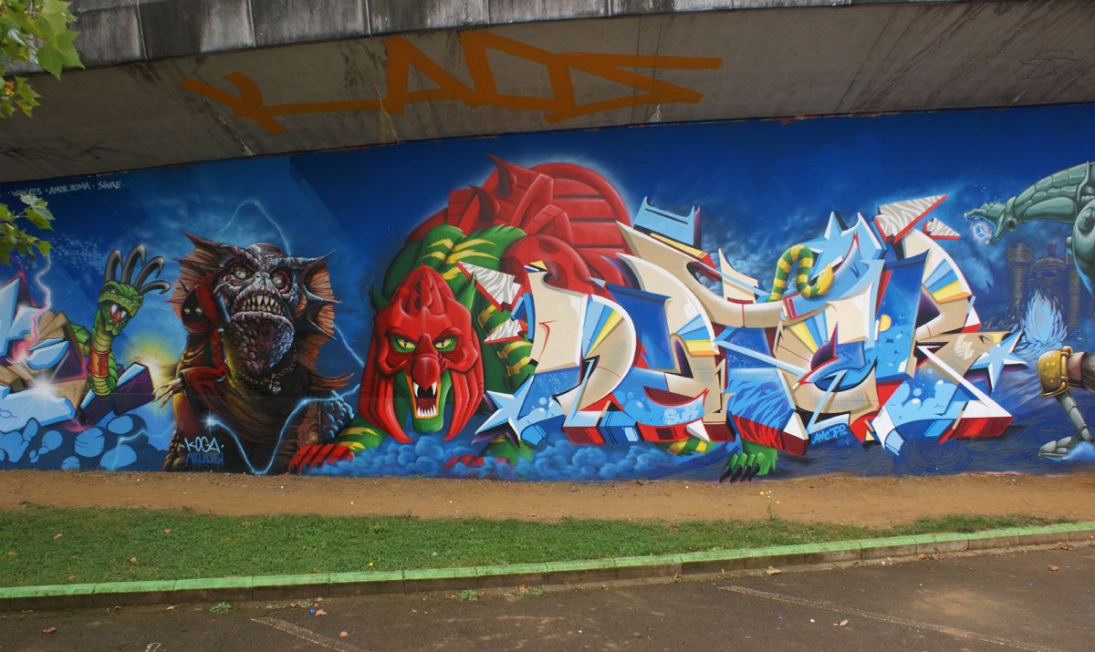 Album - Graffitis Luxembourg Tom 001