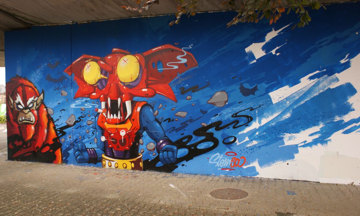 Album - Graffitis Luxembourg Tom 001