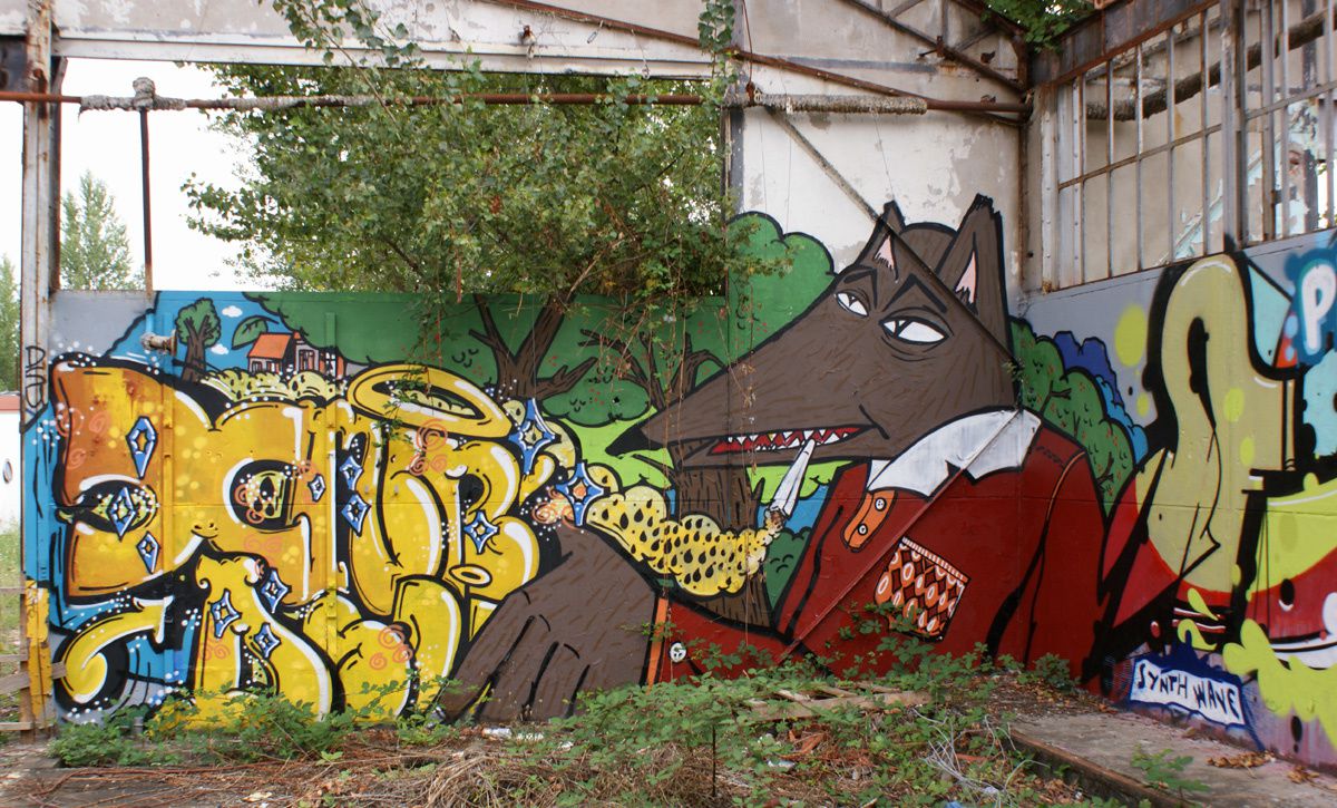 Album - Graffitis Caserne Niel Bordeaux Tom 005