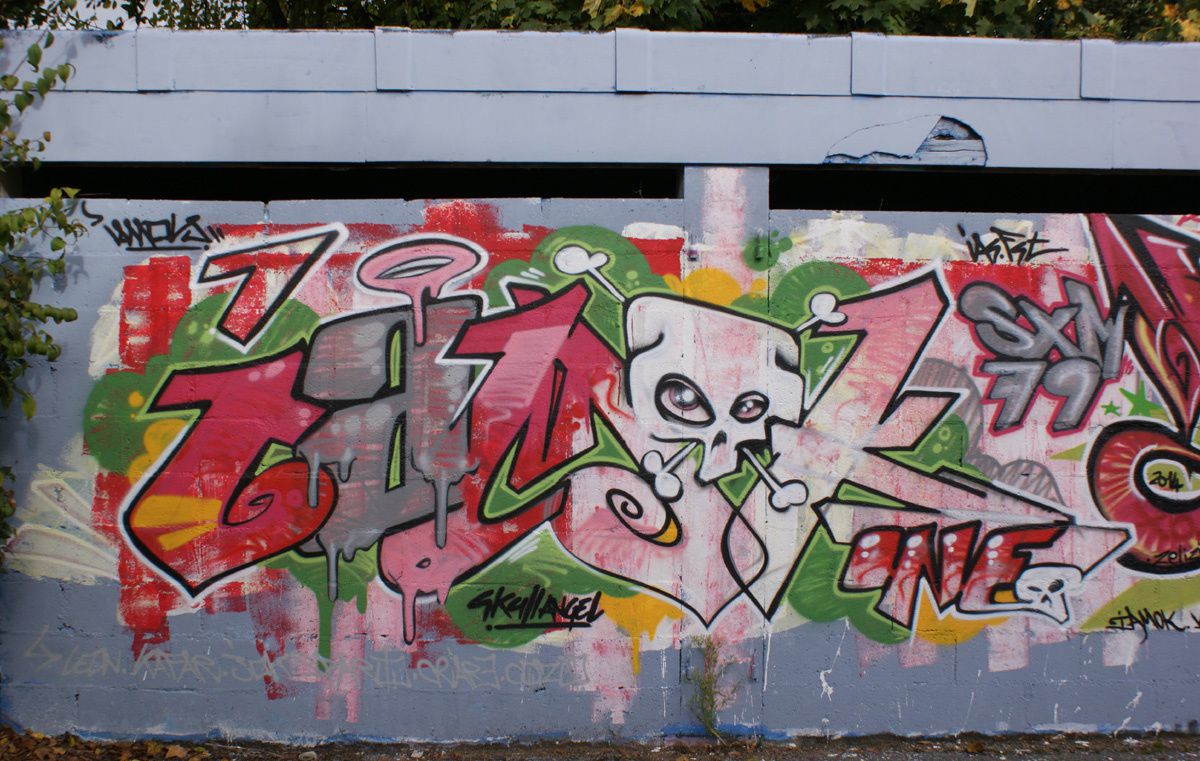 Street Art : Graffitis &amp; Fresques Murales 79191 Niort