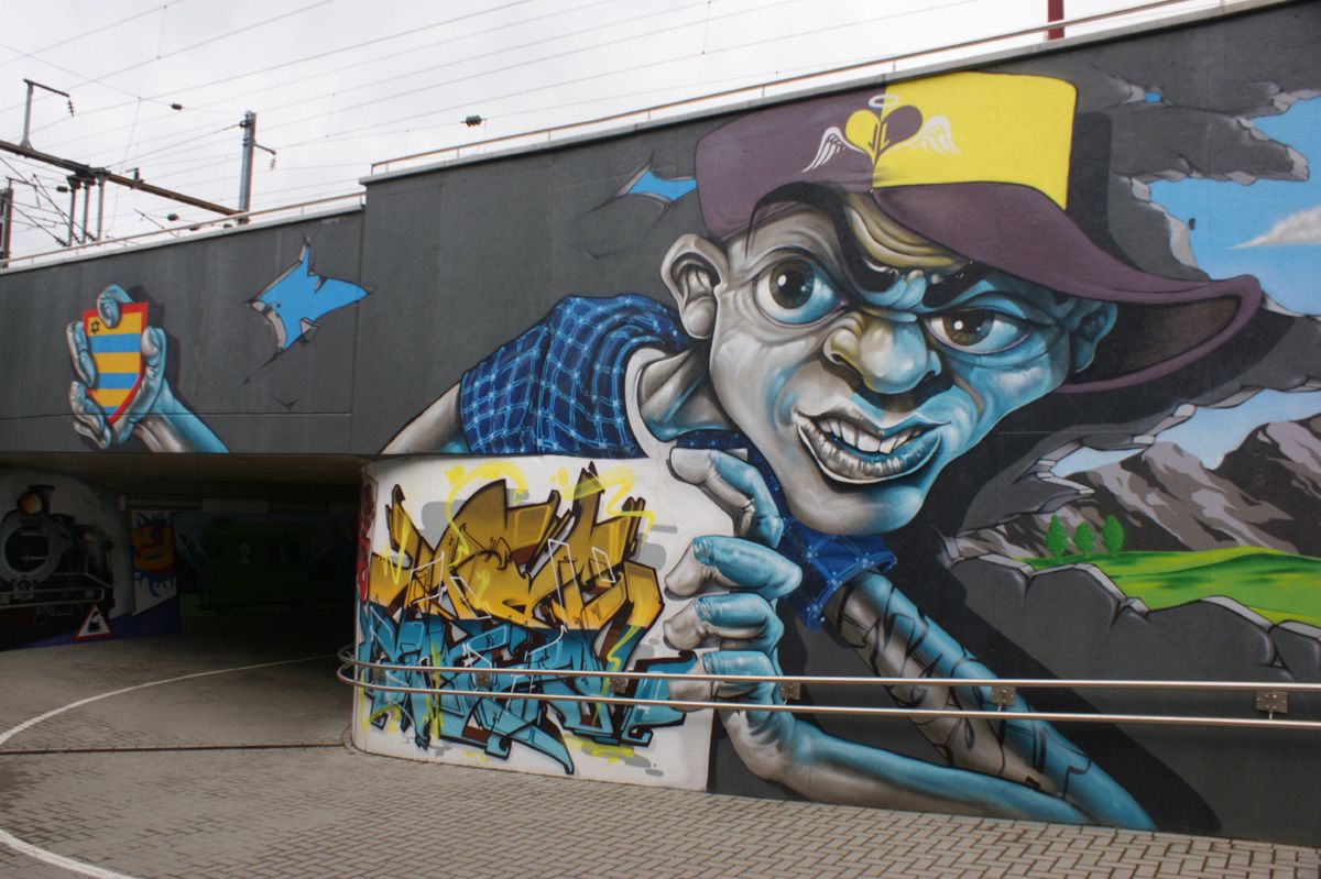 Album - Graffitis Luxembourg Tom 001