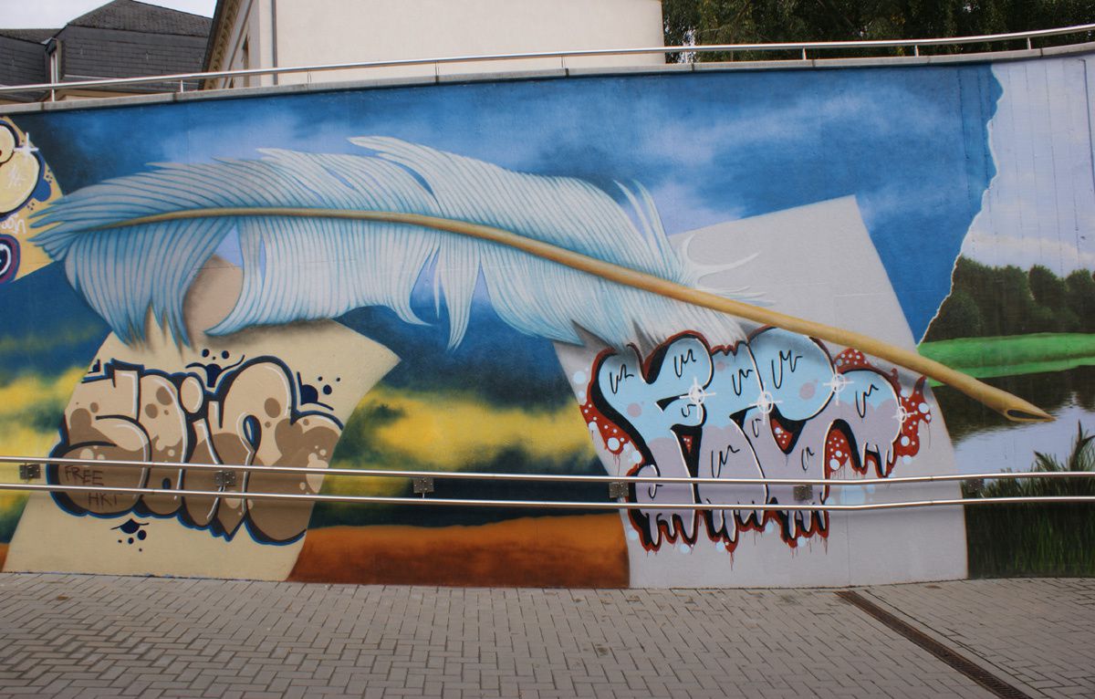 Album - Graffitis Luxembourg Tom 001