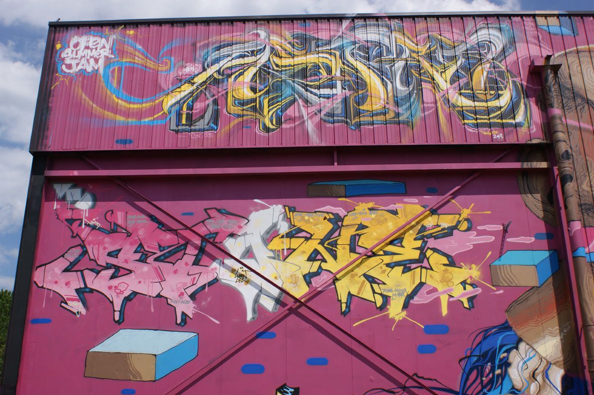 Street Art : Graffitis &amp; Fresques Murales 31282 Launaguet